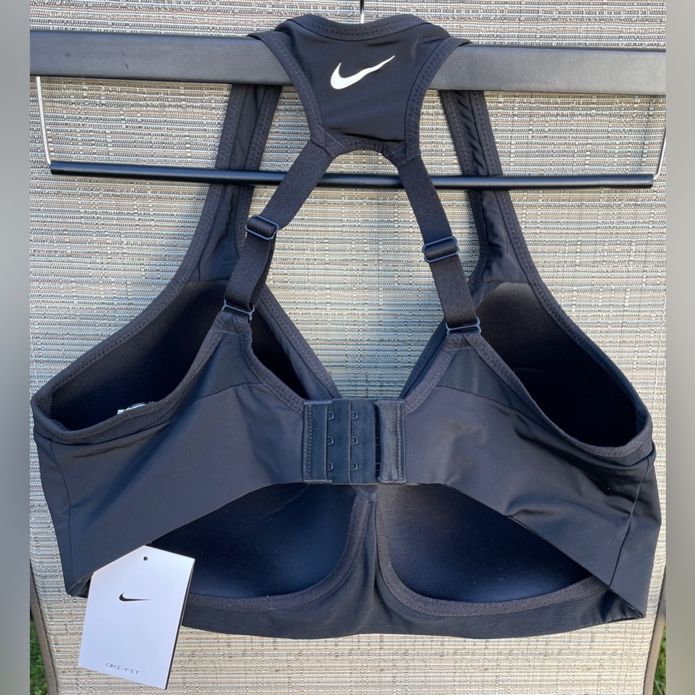 Nike Alpha Women's High-Support Padded Sports Bra Dri-fit AJ0340 010 size XL D-E - Picture 7 of 11